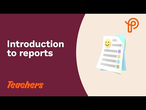 Prodigy Teachers | Introduction to reports