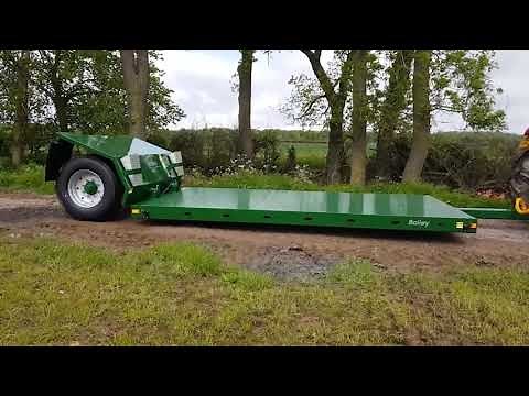 Bailey Dropbed Lowloader Trailer Hydraulic Lift & Lower Function