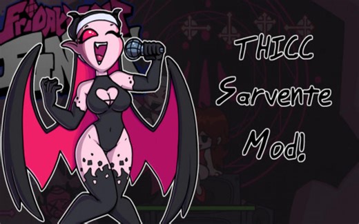 性感的Sarvente Friday night funkin'