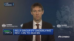 Excited about legal business: Relx Group CFO