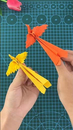Creating a Beautiful Origami Phoenix Bird