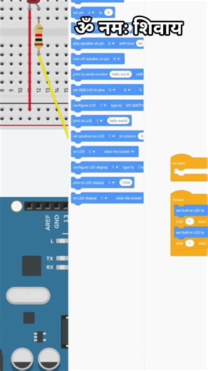 ##BlinkingLED##LightWith##BreadBoard##And Arduino Uno