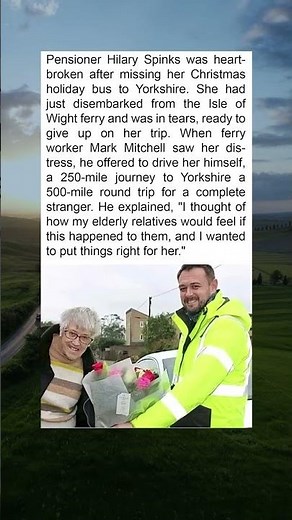 When Kindness Drives 500 Miles: A Ferry Worker’s Holiday Miracle