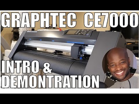 Graphtec CE7000 60 24" Introduction and Demonstration