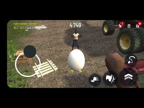 Goat simulator penguin chicken egg goat flying gameplay 