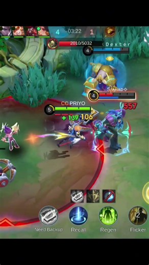 Beatrix MELTS a TANK in Seconds! 💀 INSANE Damage | MLBB Shorts 🔥