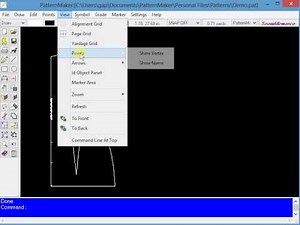 PatternMaker Software SeamAllowance example
