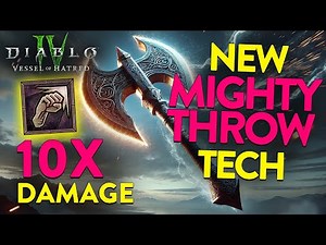 Unethical Mighty Throw Damage Explained (Snapshotting) | Diablo 4 Barbarian Build Guides