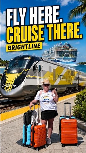 Cruise logistics solved with Brightline #brightline #cruisetip #tips