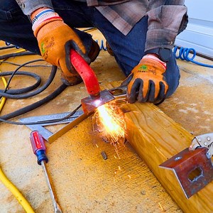 9K views · 206 reactions | Harbor Freight Plasma Cutter First Use - Making Light Brackets | Rockhill Farm - Tractors, Firewood, and Excavating | Facebook