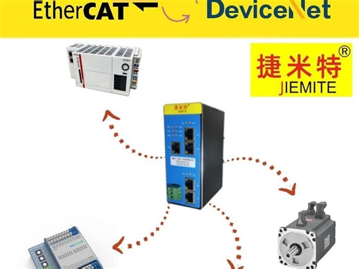 跨越协议壁垒：EtherCAT倍福PLC与DeviceNet电机通讯实战解析
