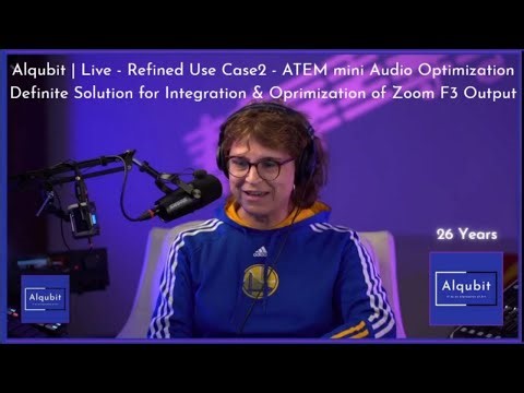 lqubit | Live - Refined Use Case2 - ATEM mini Audio Quality Optimization