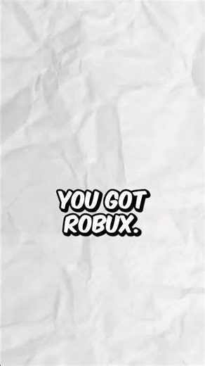 Watch This Video For FREE ROBUX!! #Shorts #Roblox