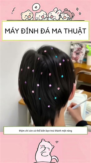 Magic rhinestone setting machine