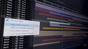 A detailed view of a editing interface showcasing layers and timelines used for color correction and compositing, essential for producing commercials and music videos.