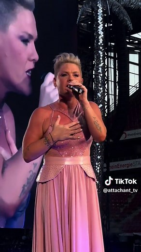 P!nk Live Performance of 'Just Give Me a Reason'