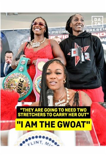 Claressa Shields Prepares for KO Against Danielle Perkins