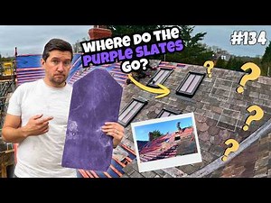 We Restore Our Victorian Railway Station with Rare Purple Slate