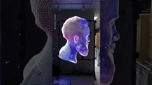 Fans generate striking hyper-realistic holographic visuals