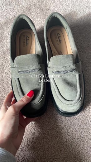 Clark’s Leather Loafers 👞 @QVC, Inc #tiktokshopblackfriday #qvc #loafers