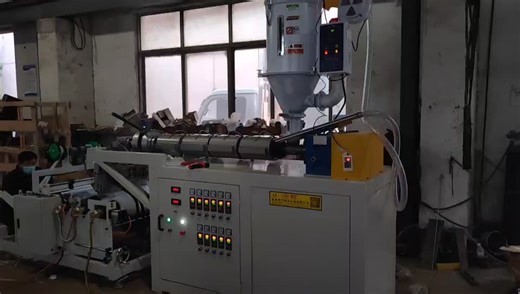Plastic Casting Film Extruder 500MM Film Machine