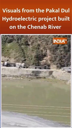 23K views · 113 reactions | #WATCH | India has suspended the Indus Waters Treaty with Pakistan following the Pahalgam terror attack Visuals from the Pakal Dul Hydroelectric project built on the Chenab River in Kishtwar, J&K #IndusWatersTreaty #indiapakistan #Pakistan #ChenabRiver | IndiaTv English | Facebook