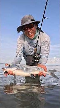Florida Keys Bonefish in Inches. Ft. AllAboutTheBait Bonefish "Spider"