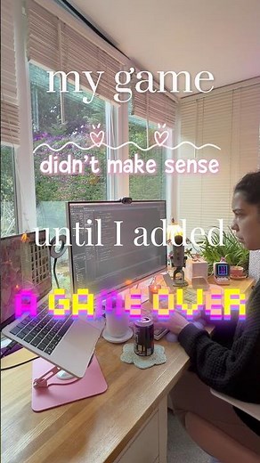 Let’s make a Game Over scene in Godot 💜👾 #gamedev #indiedev #coding #devlog