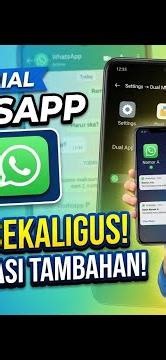How to Use 2 WhatsApp Numbers on 1 Phone WITHOUT Additional Apps! (Official & Safe)