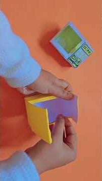 origami microwave oven @ArtandcraftsWorld008 #diy #shortsfeed #paperart #craft #new #song #viral