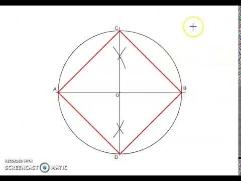 Quadrato data la circonferenza