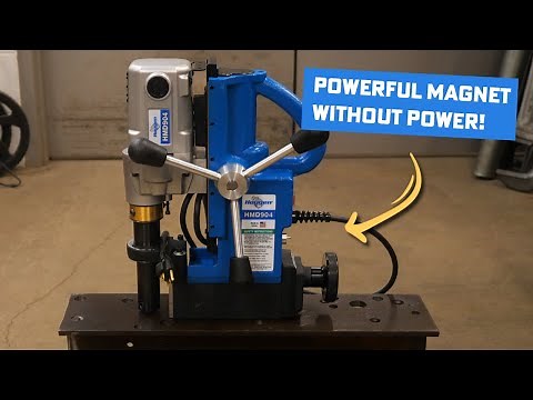 Hougen's HMD904 Mag Drill Introduces a "Permanent" Magnet?!