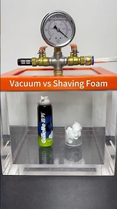Vacuum vs Shaving Foam,what is next?