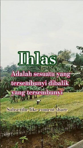 Sesuatu yang tersembunyi di balik yang tersembunyi #ceramah #ceramahsingkat