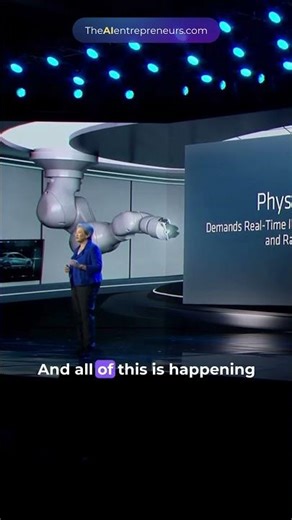 Lisa Su Reveals AMD’s Physical AI Vision for Robots and Surgery 🤖