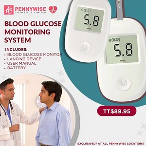 13K views · 37 reactions | Stay on top of your blood sugar level with the Blood Glucose Monitoring System available at Pennywise! Kit includes a blood glucose monitor, lancing device, user manual and batteries!  View our Pinned Post on Facebook for All Locations and Contacts #PennywiseCosmetics #BloodGlucoseMonitor #ShopAtPennywise | Pennywise Cosmetics Ltd. | Facebook