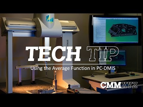 Using the "Average" Function in PC-DMIS | PC-DMIS Tech Tips - CMMXYZ