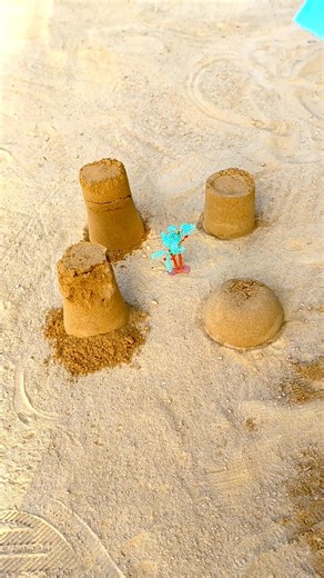 Sand Cake Smash 🍔 Relaxing and Awesome ASMR amazing sand cake 🎂 #shortsfeed #viralvideo