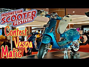 Scooter Contest Matic - Indonesian Scooter Festival 2020 Jogja