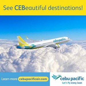 Fly to 62 destinations with Cebu Pacific! Visit cebupacificair.com to learn more. | Cebu Pacific Air