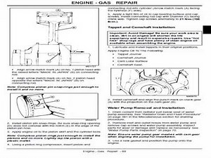John Deere XUV 620i Gator Utility Vechicle Service Manual TM 1736
