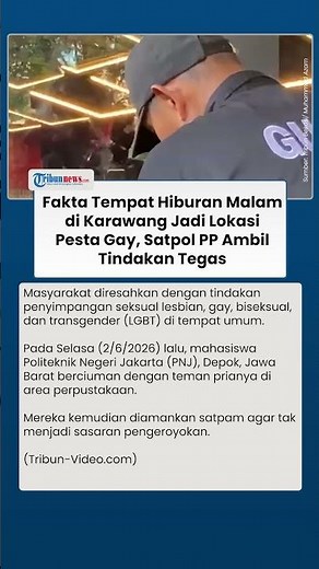 Satpol PP Ambil Tindakan Tegas Usai Tempat Hiburan Malam Karawang Dikaitkan dengan Pesta Gay
