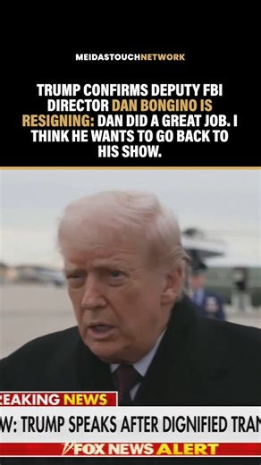 MeidasTouch on Instagram: "Trump: Dan did a great job. I think he wants to go back to his show."