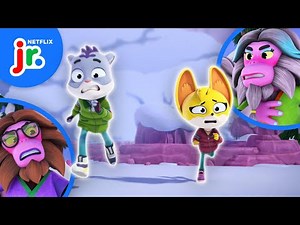 Snow Monkey Hot Spring Search 🐵❄️ The Creature Cases | Netflix Jr