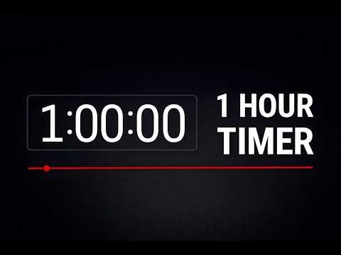 1 Hour Timer | Stay Focused