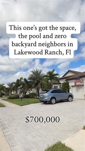 Take a look at these floors! This upgraded move-in ready home is located in Polo Run, a smaller community with premium amenities in Lakewood Ranch, Florida. The gourmet kitchen includes built-in oven and coffered ceilings with stone counters which just looks and feels so elegant. But the pool patio is the real showstopper. Lots of space for your favorite lounge furniture and outdoor kitchen. Polo run community was planned with homes that feel wider versus deeper. 4 bed/ 2.5 bath 2361 sqft Built 