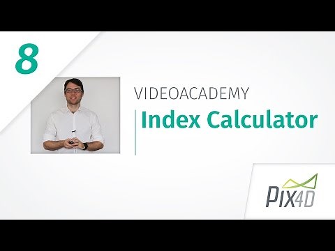 Pix4Dmapper Index Calculator tutorial - Pix4Dmapper Video Tutorial 8