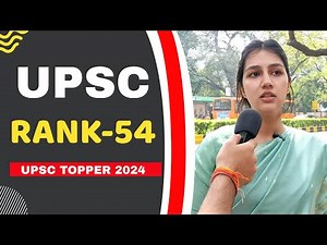 Kashish Bakshi IAS | UPSC AIR 54 | How She Become IAS In 3rd Attempt | UPSC Topper 2024 | UPSC IAS