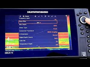 Humminbird How to Adjust Noise Filter Setting