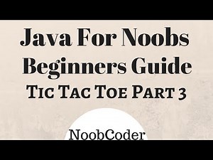 Tic Tac Toe GUI Project Part 3 (Java Swing)